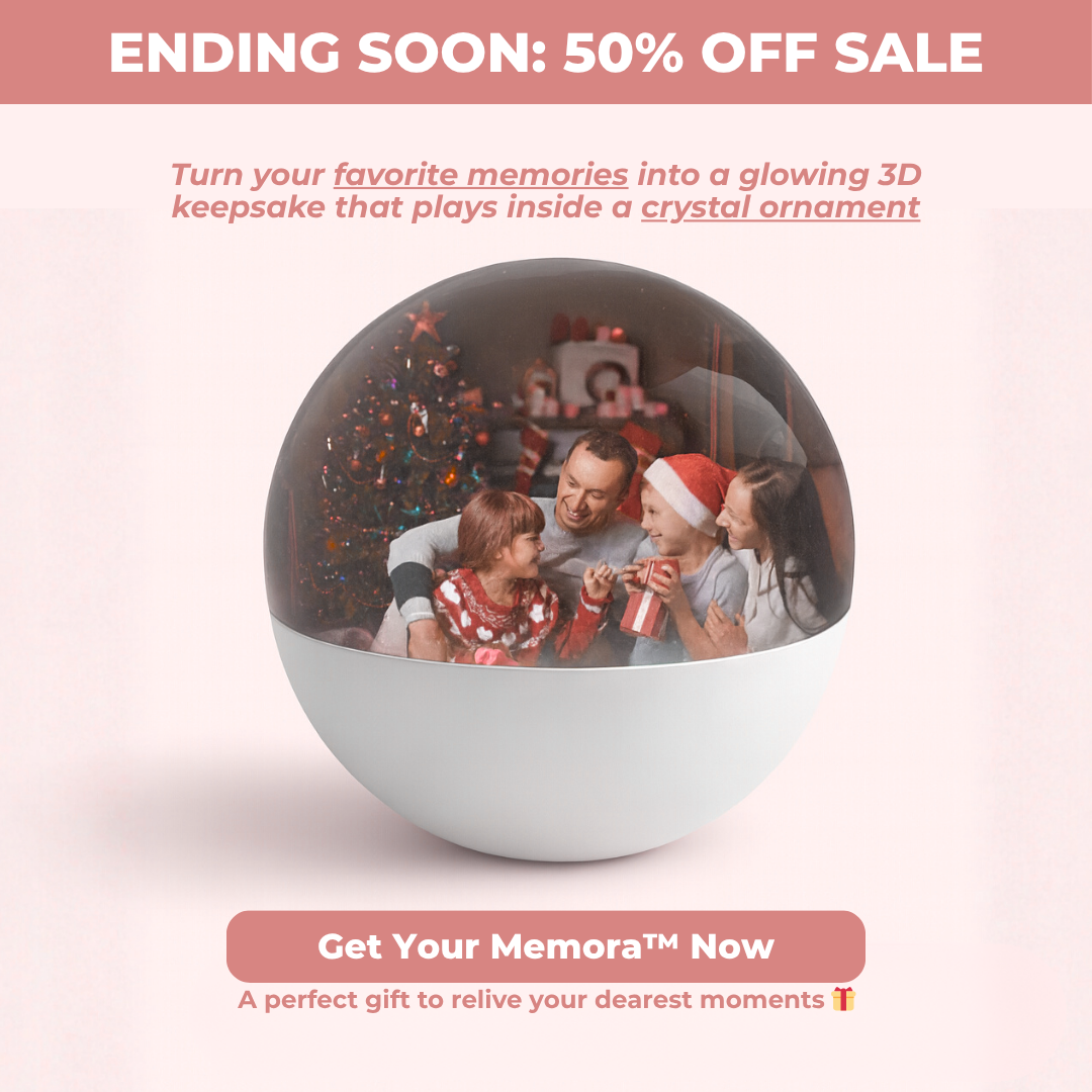 Memora™ 3D Video Christmas Ornament