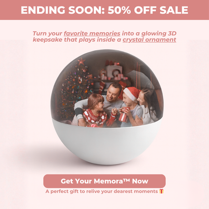 Memora™ 3D Video Christmas Ornament