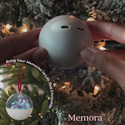 Memora™ 3D Video Christmas Ornament